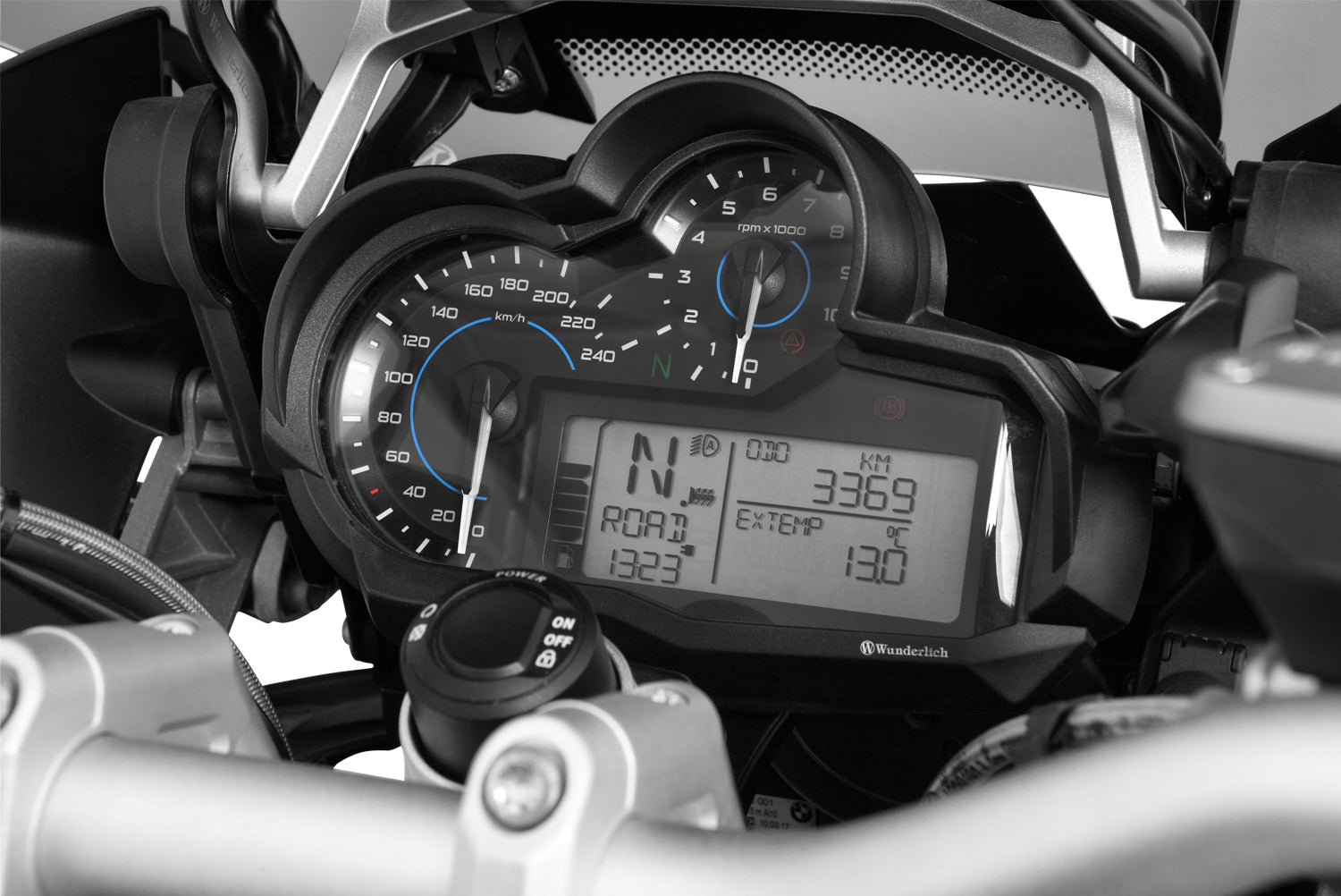 Wunderlich Instrument Surround with Visor black