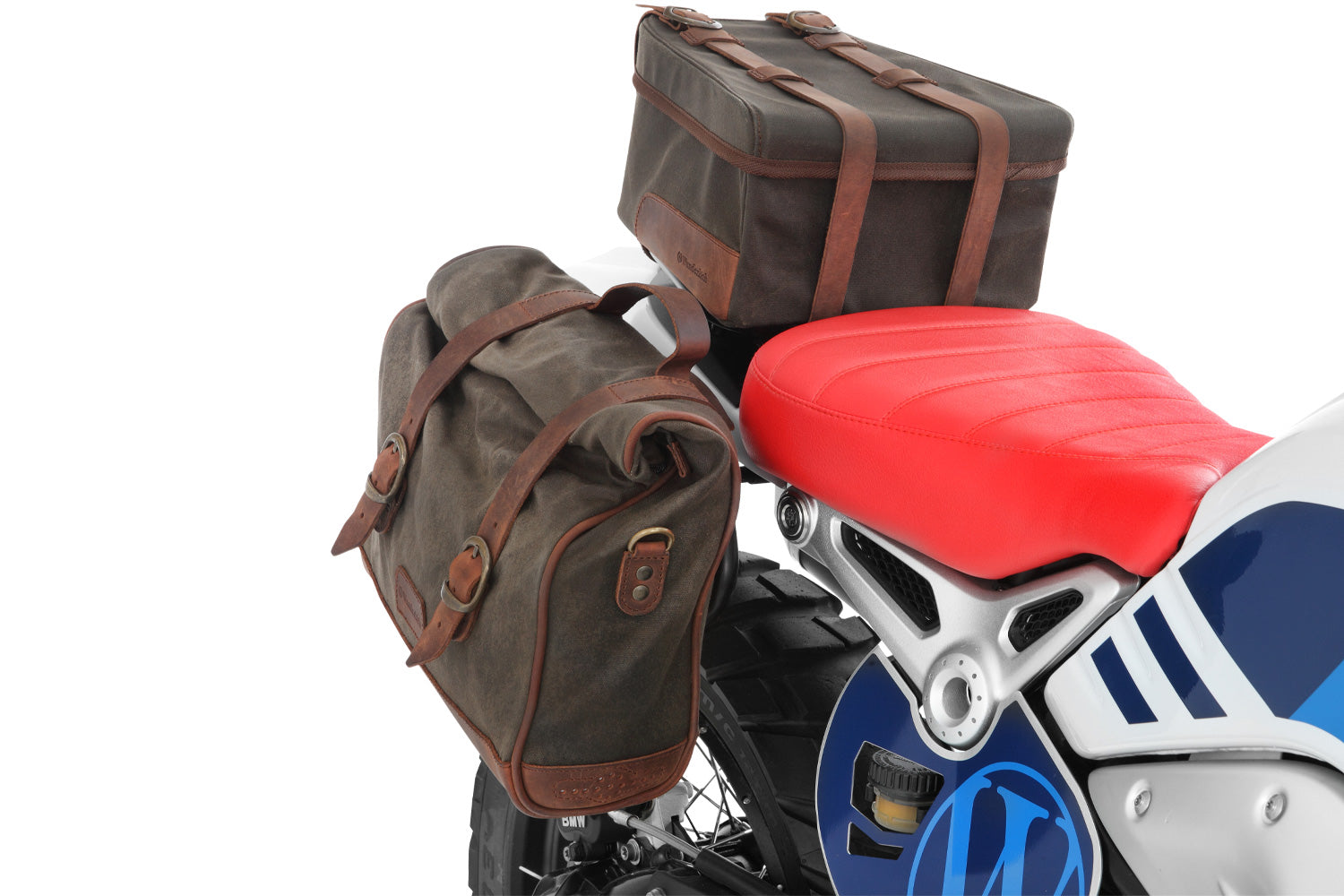 Fits perfectly to the passenger luggage carrier ✔ Premium components ✔ Integrated design ➜ Order now