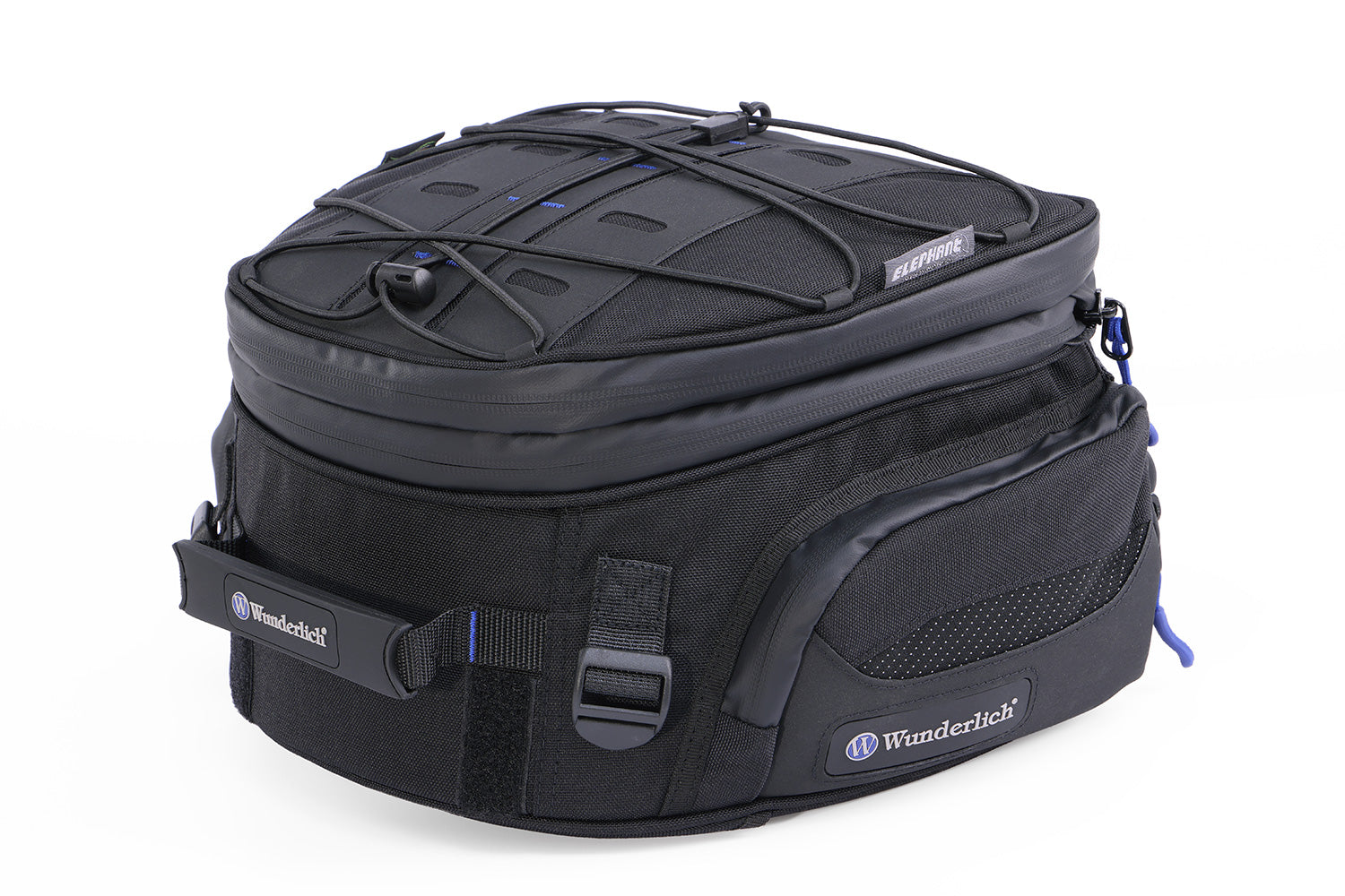 Multifunctional compact bag for the seat or luggage carrier