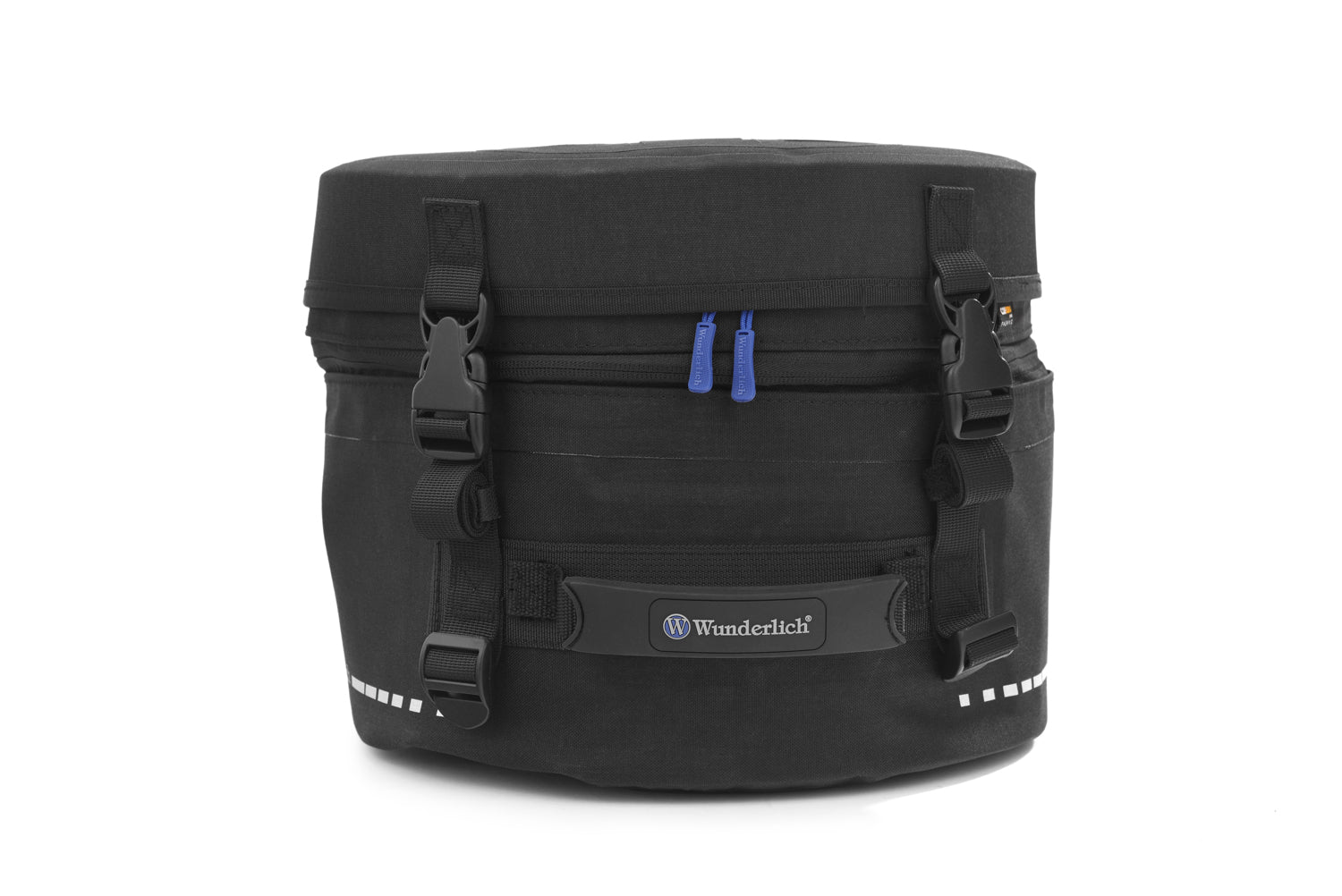 Multi-functional and compact bag can either be attached to the luggage carrier of the passenger seat quickly and simply