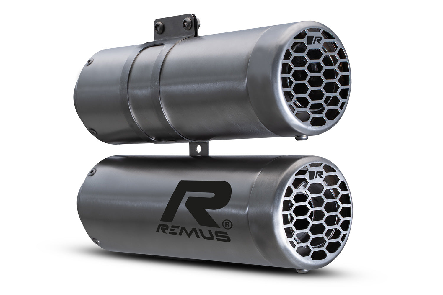 Remus - Mesh Matte Double Silencer Incl. Connection Pipe