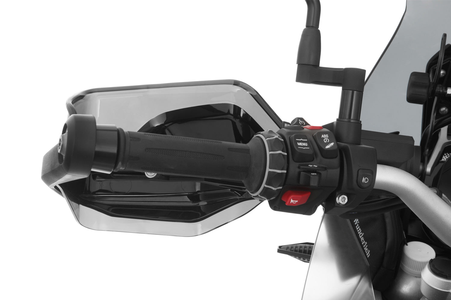 Wunderlich hand guard extension, smoke grey