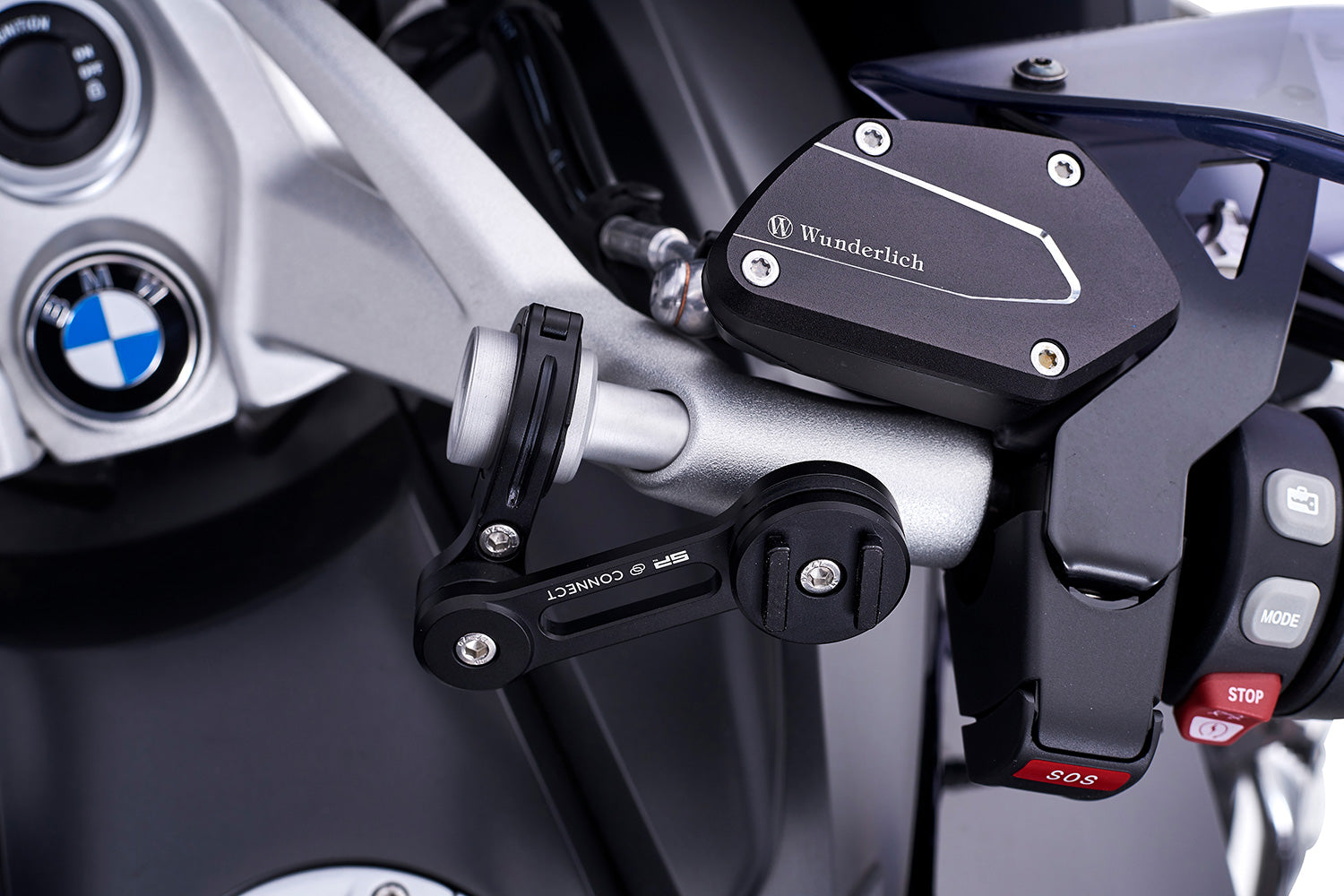 This adapter lengthens the handlebar mount to the middle of the fork brace. ✔ Premium components ✔ Integrated design