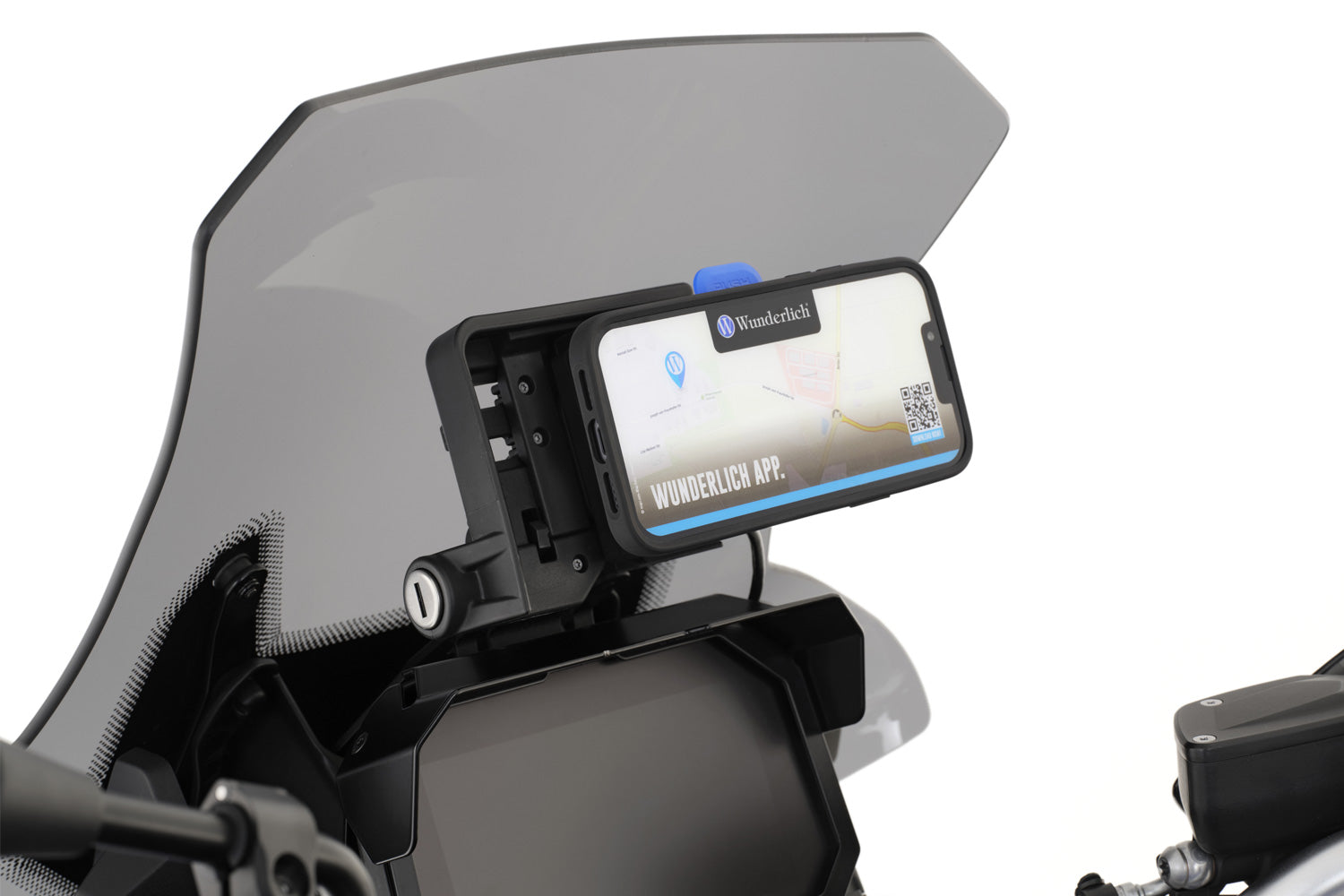 Wunderlich USB Charging Box with Quad Lock Adapter - complete your BMW ✔ Premium components ✔ Integrated design ➜ Order now