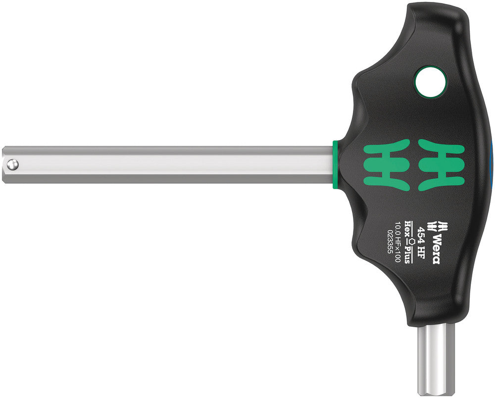 Wera Tools - 454 HF T-handle hexagon screwdriver Hex-Plus with holding function