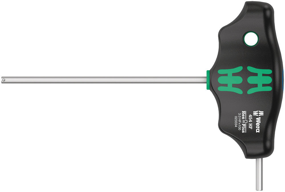 Wera Tools - 454 HF T-handle hexagon screwdriver Hex-Plus with holding function