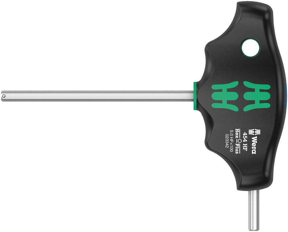 Wera Tools - 454 HF T-handle hexagon screwdriver Hex-Plus with holding function
