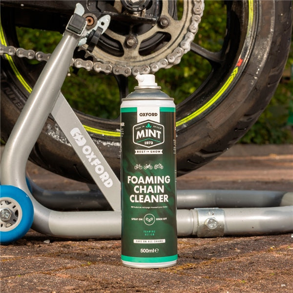 OxfordProducts-CLEANER FOAMING CHAIN 500ML MINT OC213 5030009456954