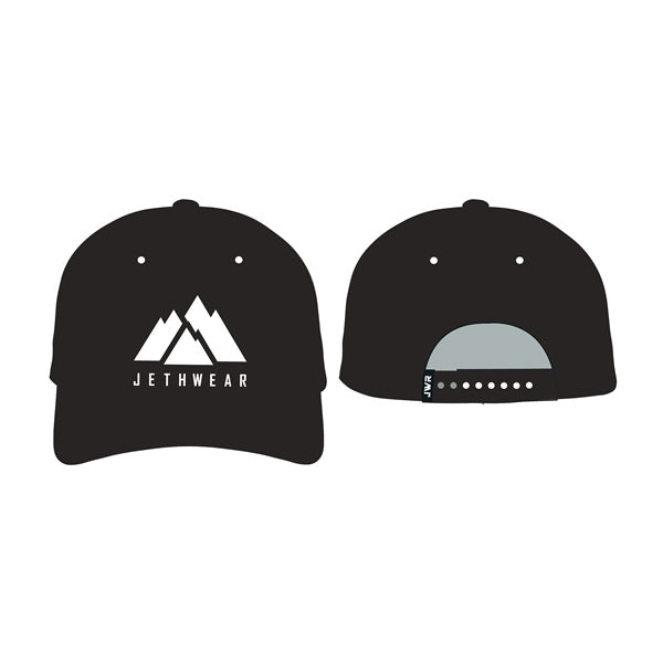 Jethwear-CAP MOUNTAIN BK/WH L/XL JETHWEAR J2385-000-L-XL 7340107553850