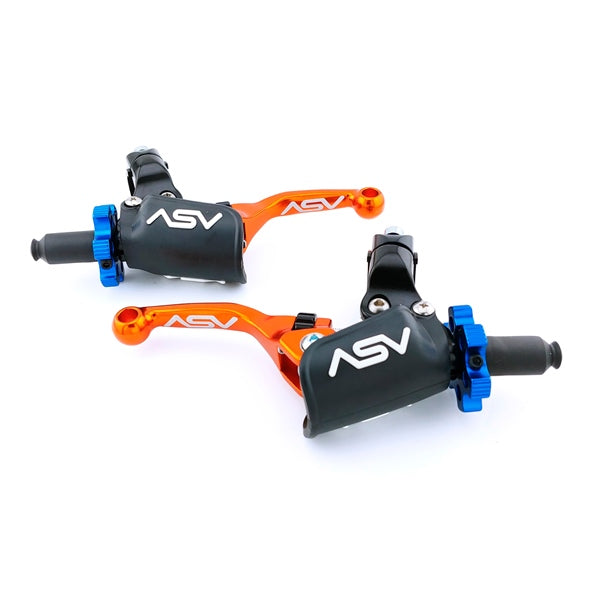 ASV - Clutch and Brake Lever Pair Pack # BCF40506PX - Short