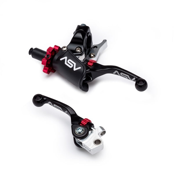 ASV - Clutch and Brake Lever Pair Pack # BCF41306PH - Short