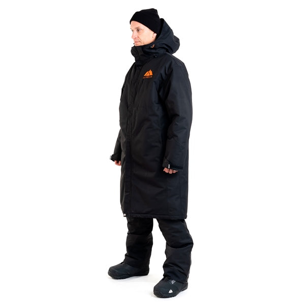Jethwear-JACKET PIT COAT BK/OG L/XL J2561-058-L-XL 7340107564009