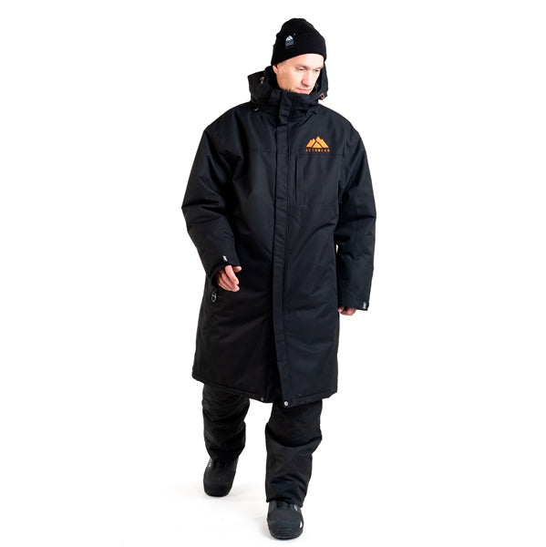 Jethwear-JACKET PIT COAT BK/OG L/XL J2561-058-L-XL 7340107564009