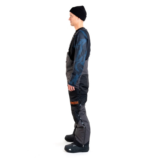 Jethwear-BIB PANT MEN TREELINE BK/IRON/OG SHELL M J2522-025-M 7340107561879