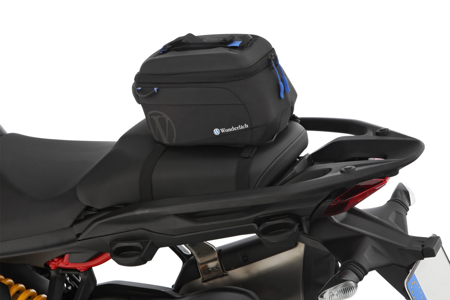 Suitable for all motorcycles with pillion seat or luggage rack ✔ Premium components ✔ Integrated design ➜ Order now