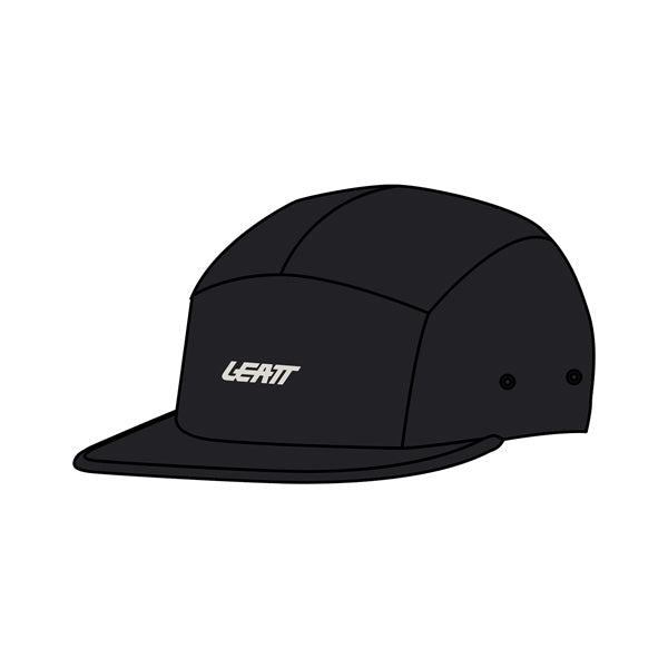Leatt-CAP 5-PANEL S-XL BK LEATT 5026081020 6009556582248