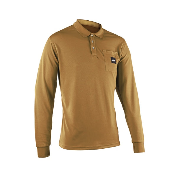 Leatt-SHIRT POLO LONG TEAM BRASS 3XL LEATT 5026081215 6009556582552