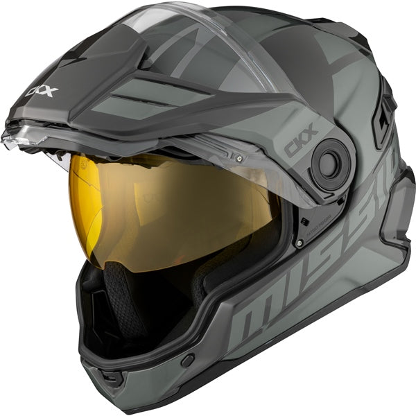 CKX-HELM MISSION EDL SPACE OLIVE NT GLOS 3XL 516377