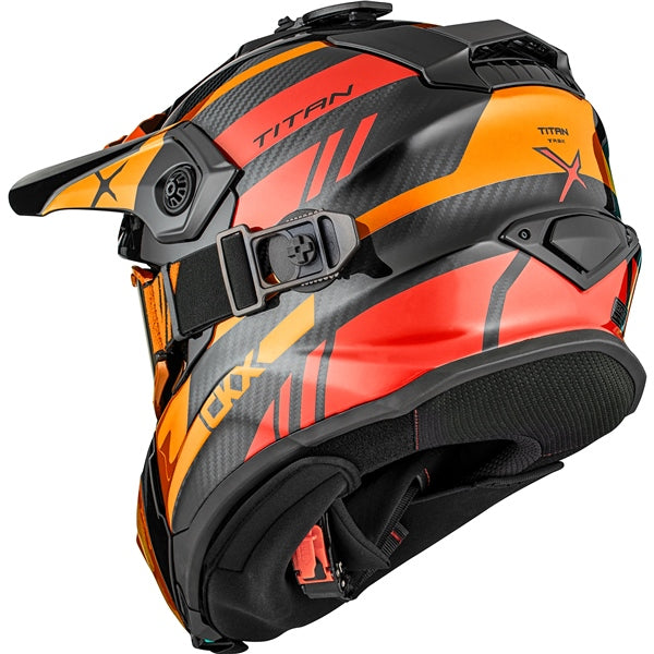 CKX-HELM TITAN DL TRAK CARB RD/OG GLOSS 3XL 516137#