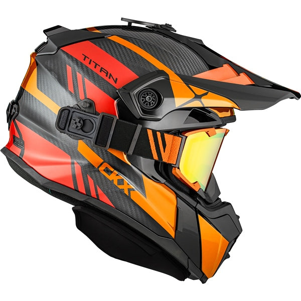 CKX-HELM TITAN DL TRAK CARB RD/OG GLOSS 3XL 516137#