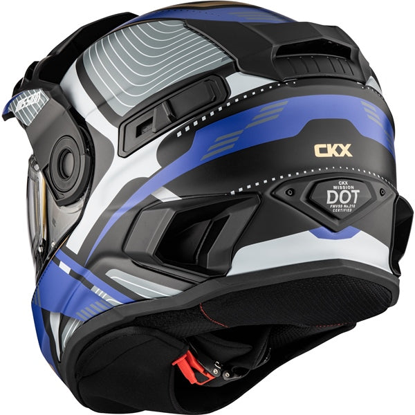 CKX-HELM MISSION EDL VERVE BL MAT 3XL 515827