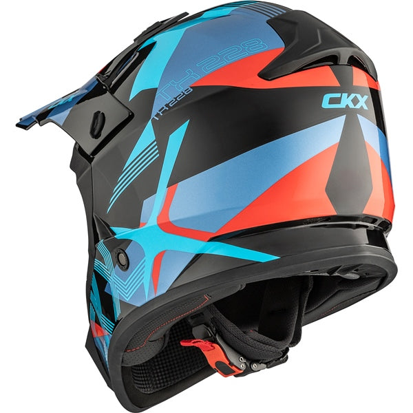 CKX-HELM TX228 LORD BL/RD GLOSS XS CKX 516491