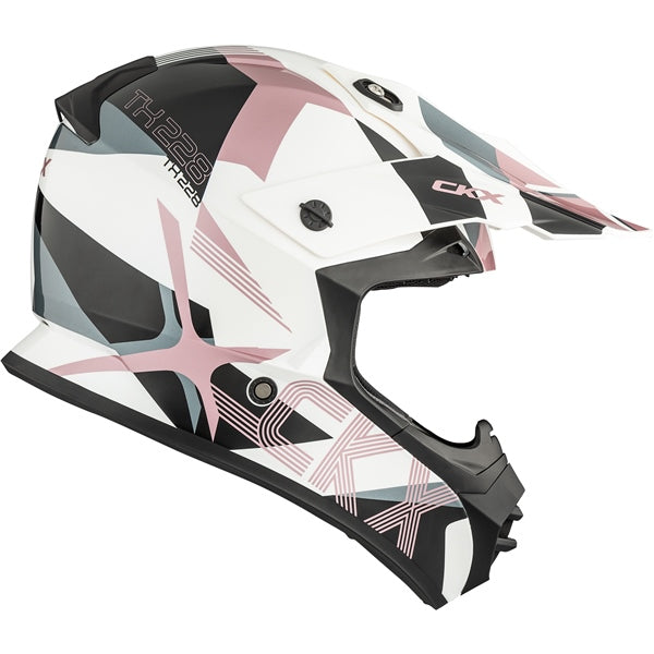 CKX-HELM TX228 LORD WH/PI GLOSS XS CKX 516511