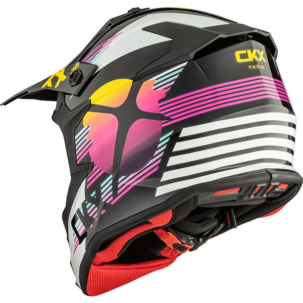 CKX-HELM TX319 GALACTIC WH/BK GLOSS XS CKX 516531