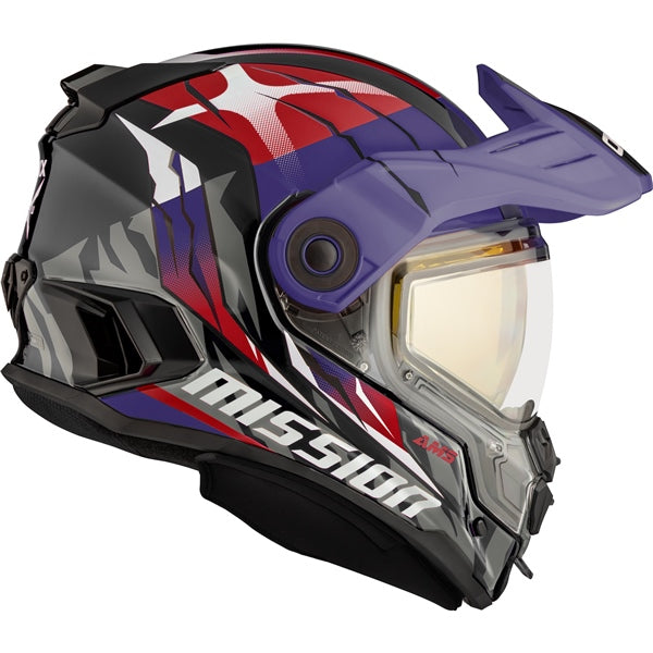 CKX-HELM MISSION EDL CLAW TWL/SCRLT GLOSS L 516934