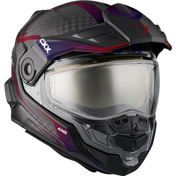 CKX-HELM MISSION EDL FURY TWL/SCRLT MAT 3XL 516997