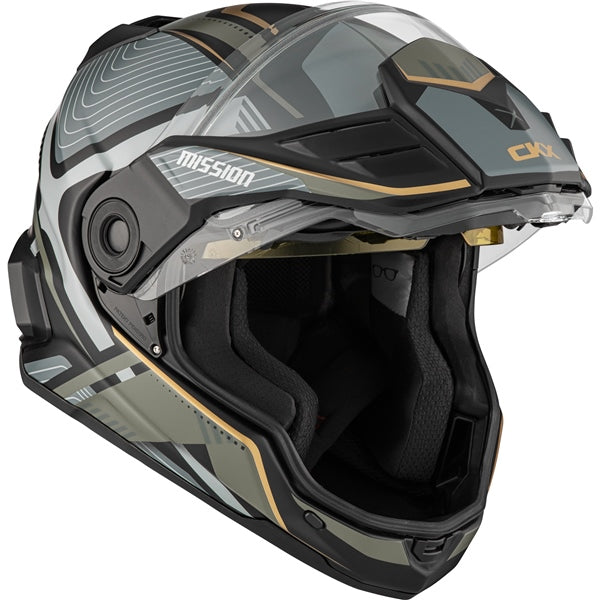 CKX-HELM MISSION EDL VERVE TIT MAT 3XL 517037