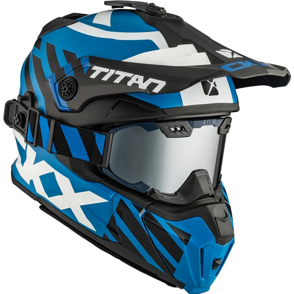 CKX-HELM TITAN DL MARKS BL/BK MAT 3XL 517047