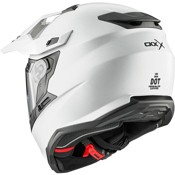 CKX-HELM DS24 SOLID PEARL WH GLOSS 2XL 517356