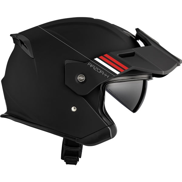 CKX-HELM RAZOR-X SPARK RD/BL MAT 3XL 517457