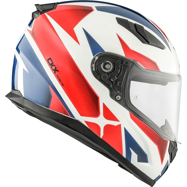 CKX-HELM RR619 SHOT RD/BL GLOSS 2XL 517506