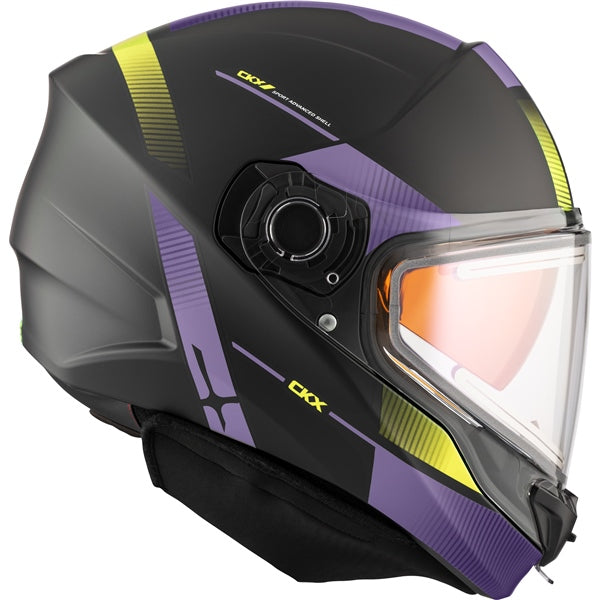 CKX-HELM CONTACT EDL EDGE LIME/PUR MAT 3XL 517827
