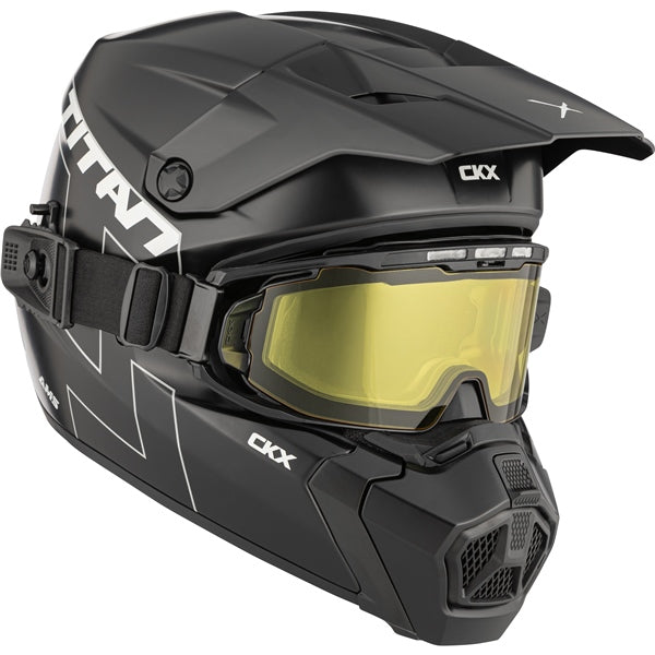 CKX-HELM TITAN AMS EDL SOLID BK MAT 5XL 518169
