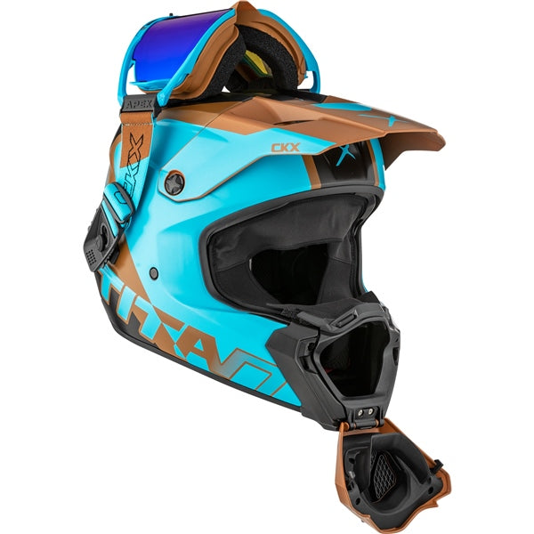 CKX-HELM TITAN AMS DL NUNAVUT BL/PEC MAT 3XL 518307