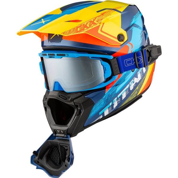 CKX-HELM TITAN AMS DL CONCORDIA BL/YE/RD 3XL 518327
