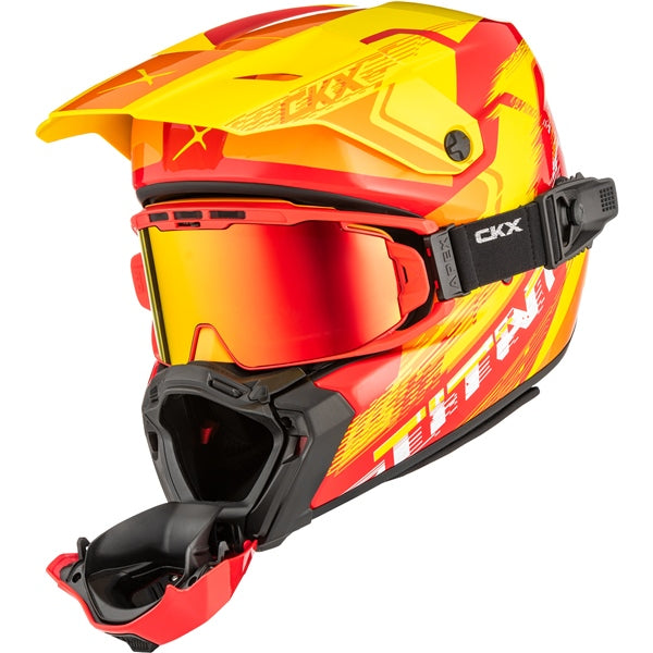 CKX-HELM TITANAMS DL CONCO RD/OG/YE GLOS 3XL 518937