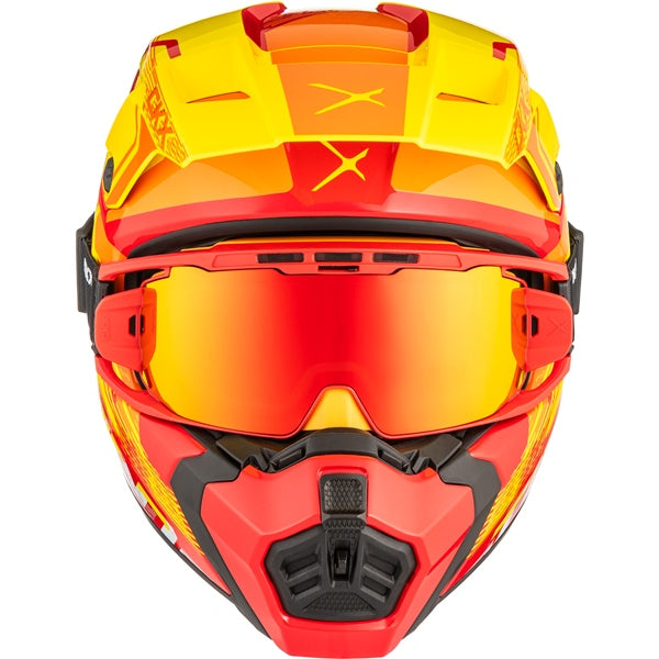 CKX-HELM TITANAMS DL CONCO RD/OG/YE GLOS 3XL 518937