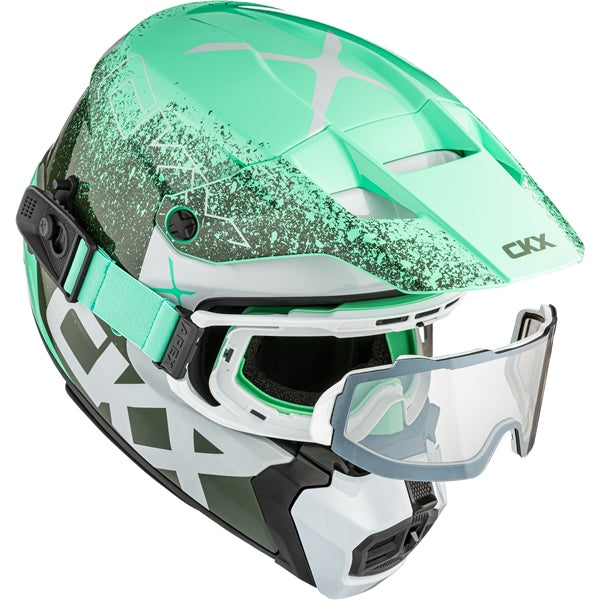 CKX-HELM TITAN AMS DL VANEER GR GLOSS 3XL 518947