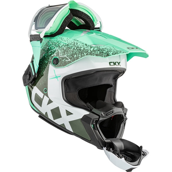 CKX-HELM TITAN AMS DL VANEER GR GLOSS 3XL 518947