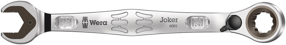 Wera Tools - 6001 Joker Switch Ratcheting combination wrenches, with switch lever