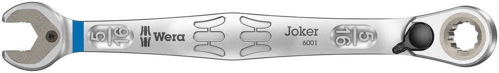 Wera Tools - 6001 Joker Switch Ratcheting combination wrenches, with switch lever, imperial