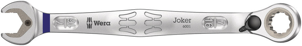 Wera Tools - 6001 Joker Switch Ratcheting combination wrenches, with switch lever, imperial