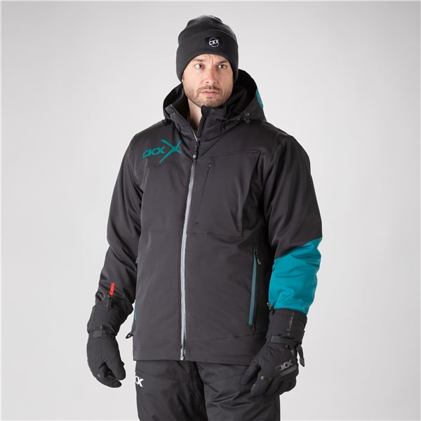 CKX-JACKET ALASKA MEN BK/SPRUCE XS M23-03-BLK&SPRE XS