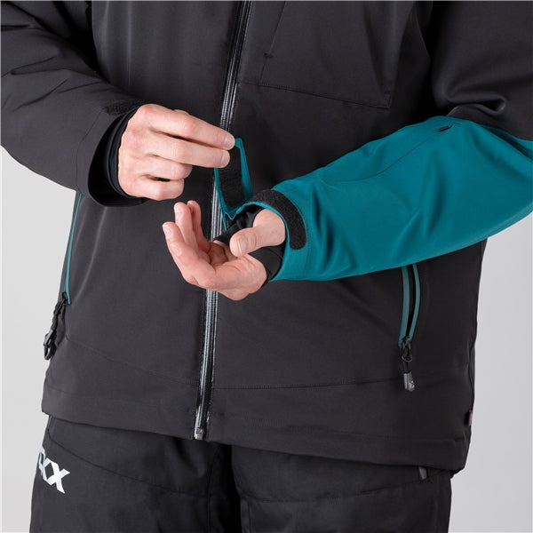 CKX-JACKET ALASKA MEN BK/SPRUCE XS M23-03-BLK&SPRE XS