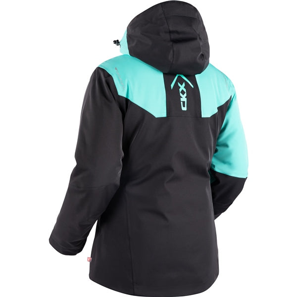 CKX-JACKET ALASKA WOM BK/TUR M W23-03-BLK&TUQS M