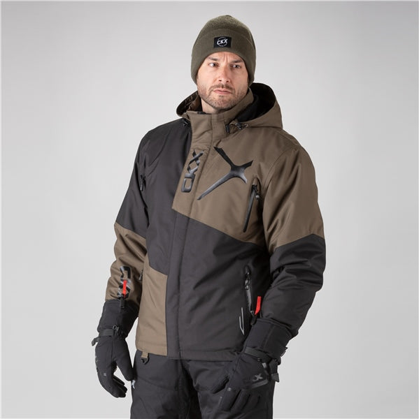 CKX-JACKET CONQUER MEN BK/OLIVE NT M M22-05-BLK/OLI NIT M